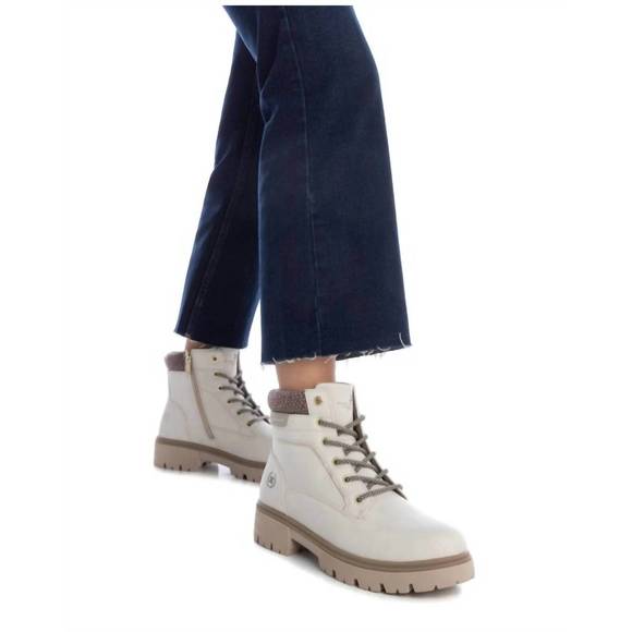 NEW XTI women's combat booties in ice - Picture 5 of 5